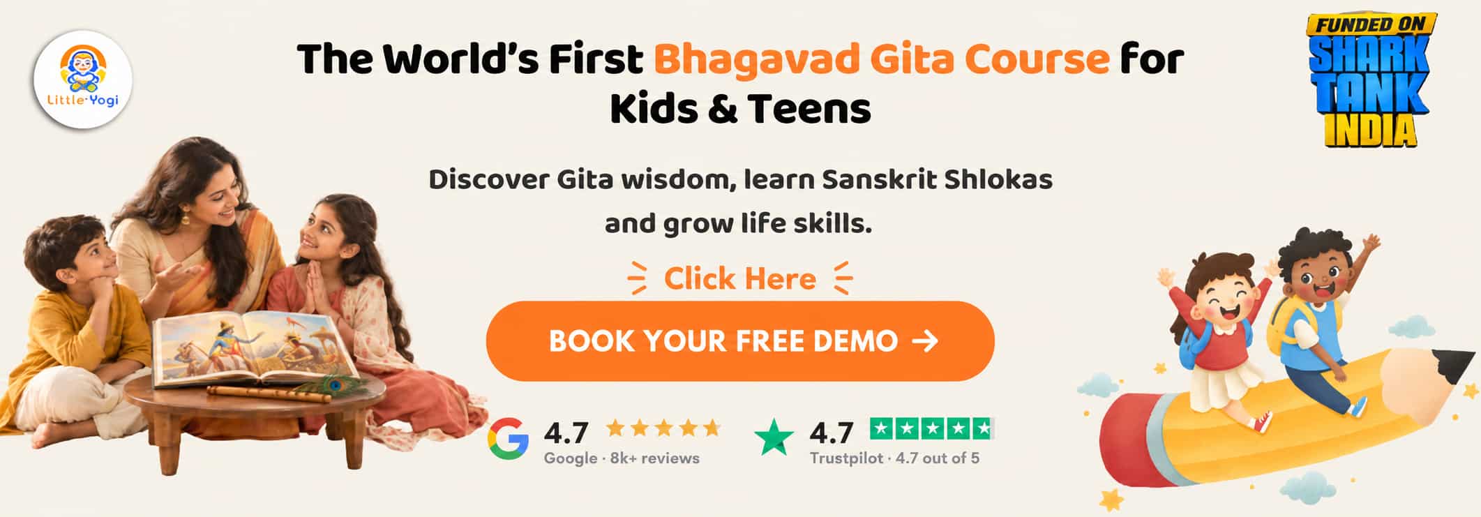 Book a free demo - little yogi
